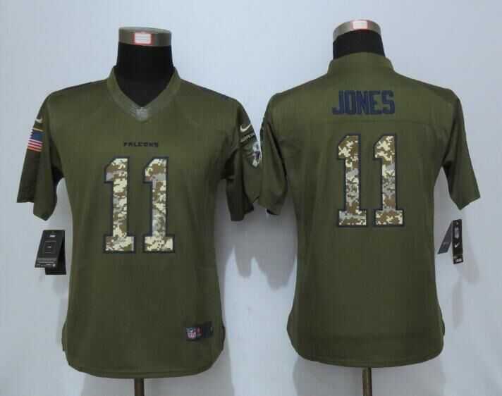Women Limited Nike Atlanta Falcons #11 Jones Green Salute To Service Jersey,We sell and wholesale Women Limited Nike Atlanta Falcons #11 Jones Green Salute To Service Jersey on line form chian!